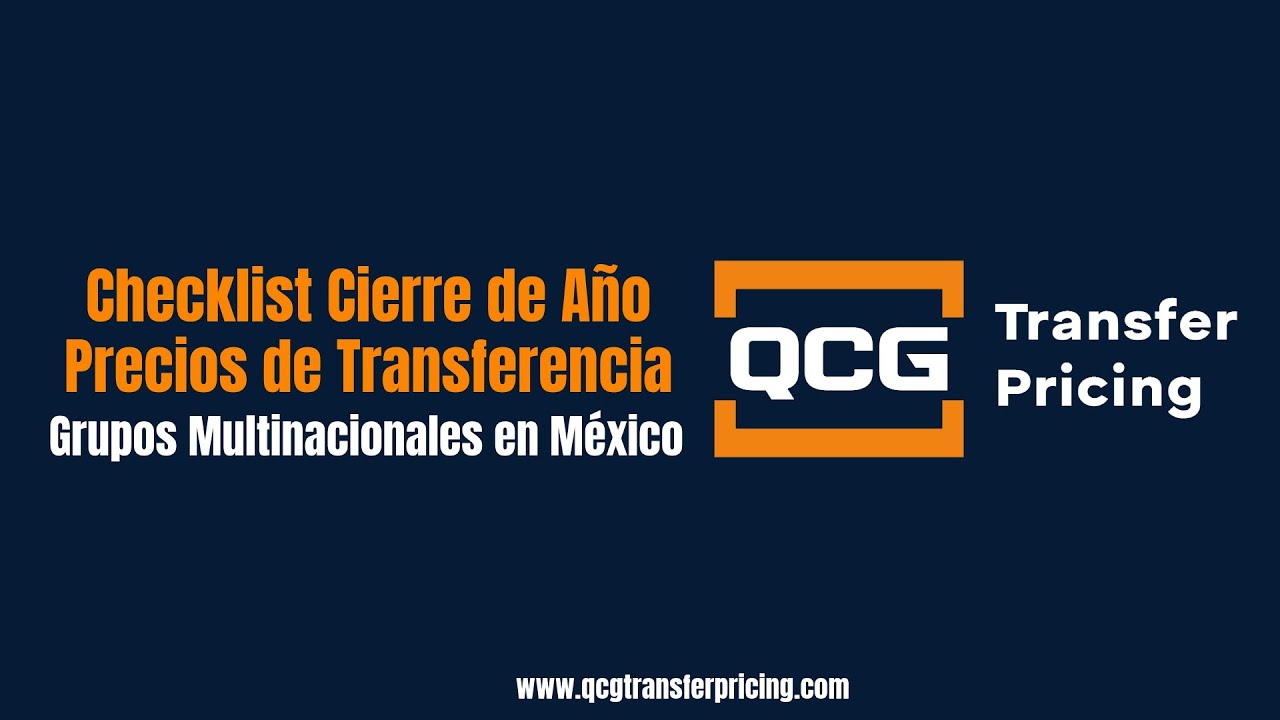 Checklist Cierre de Año Precios de Transferencia